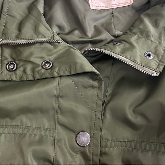 Free People We The Free Here Right Now Green Bomber Jacket - Picture 13 of 15